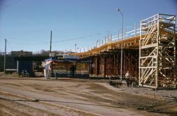 Pressbyrån vid vändslingan för 4:ans spårvagnslinje i Mölnda