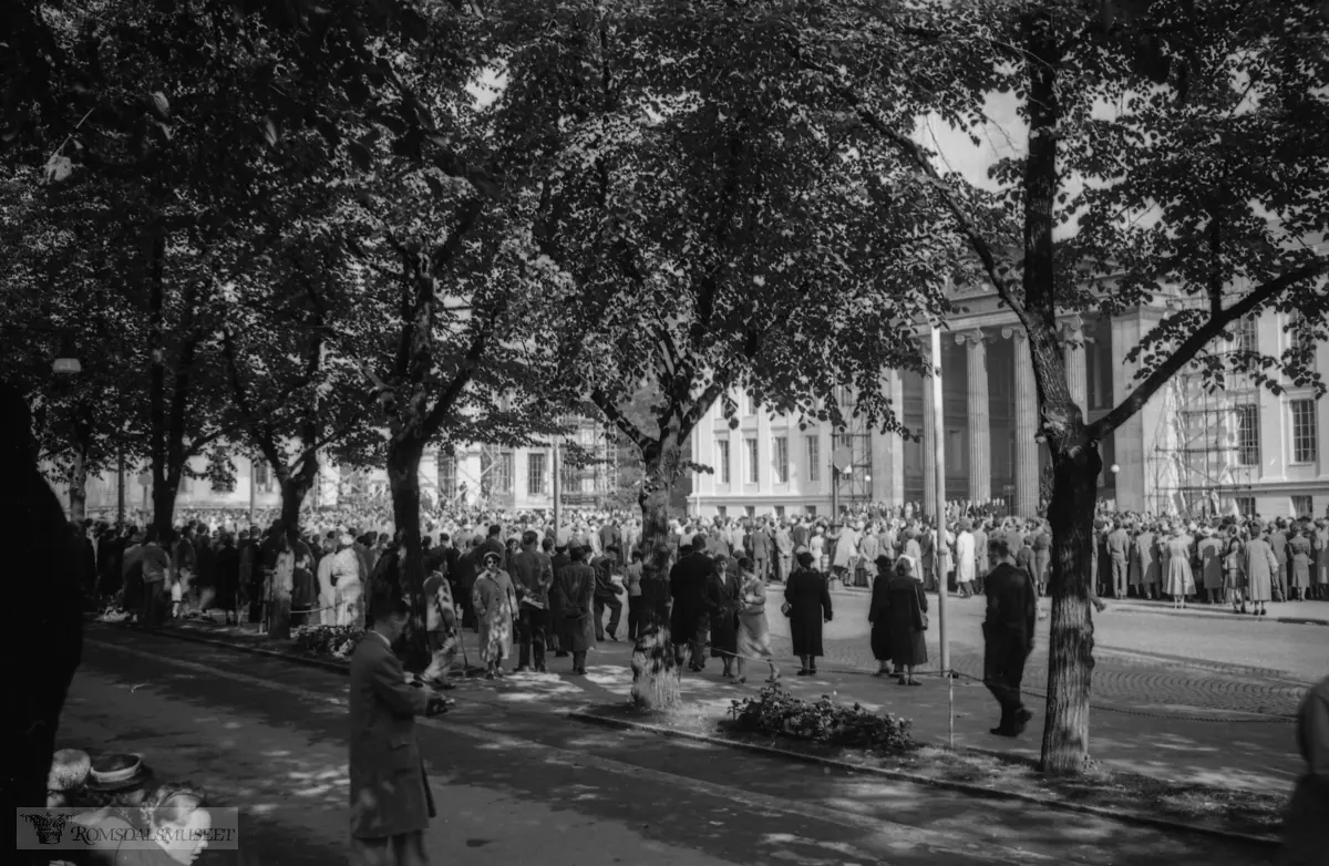"1956"."25 års jubileum"."Oslo 1956" .Universitetet i Oslo.