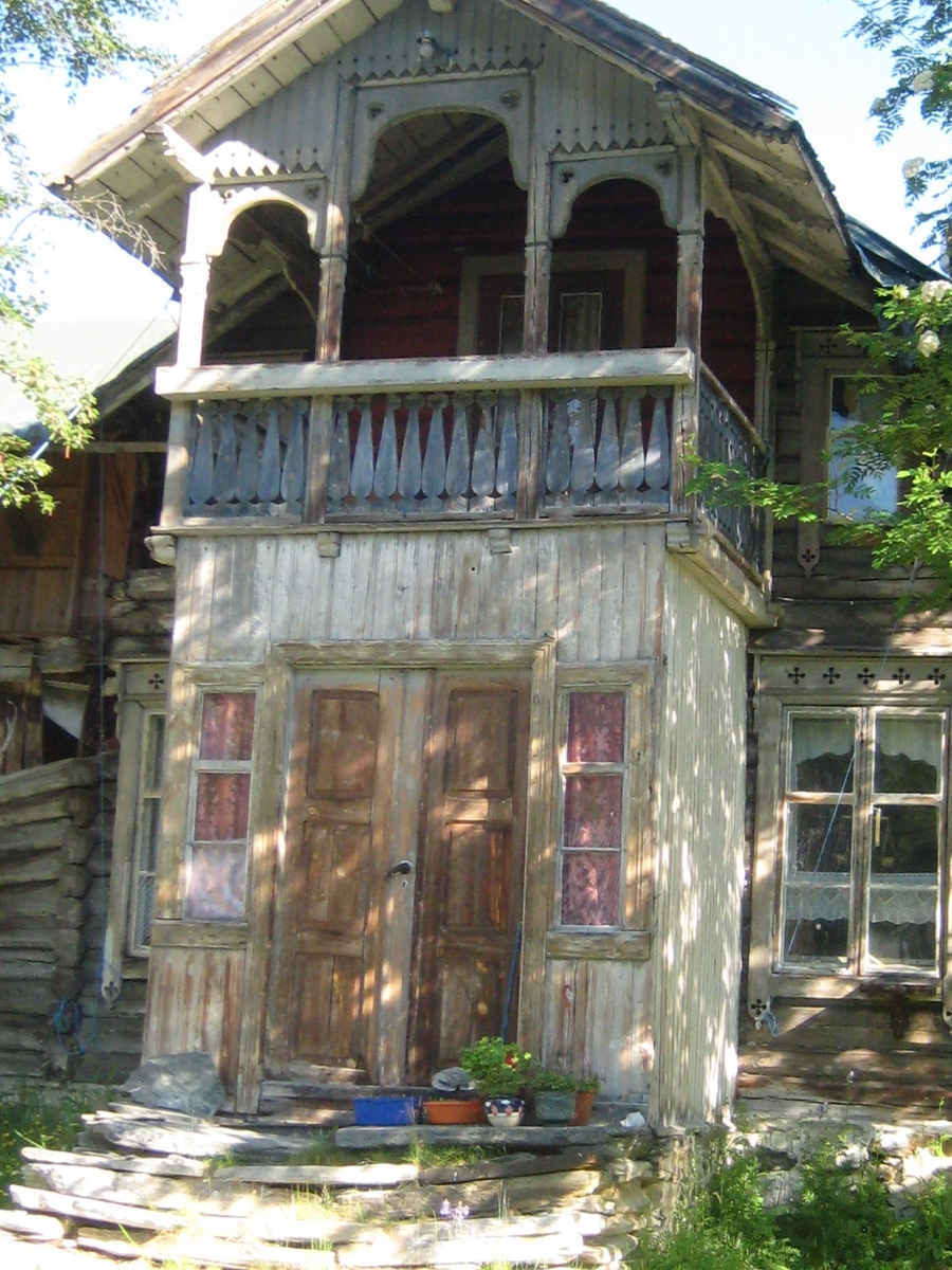 Hus, inngangsparti, veranda