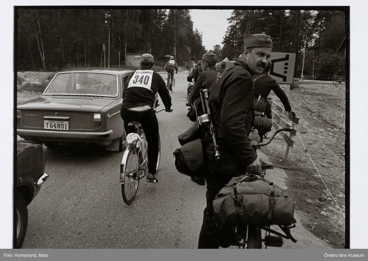 Bilder från Mats Holmstrands repmånad på regementet I3 i Örebro 1970