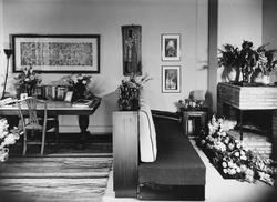 Wilhelm Krogh-Fladmarks leilighet.