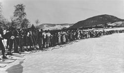 Repro, gruppe, start i birkebeinerennet 1935