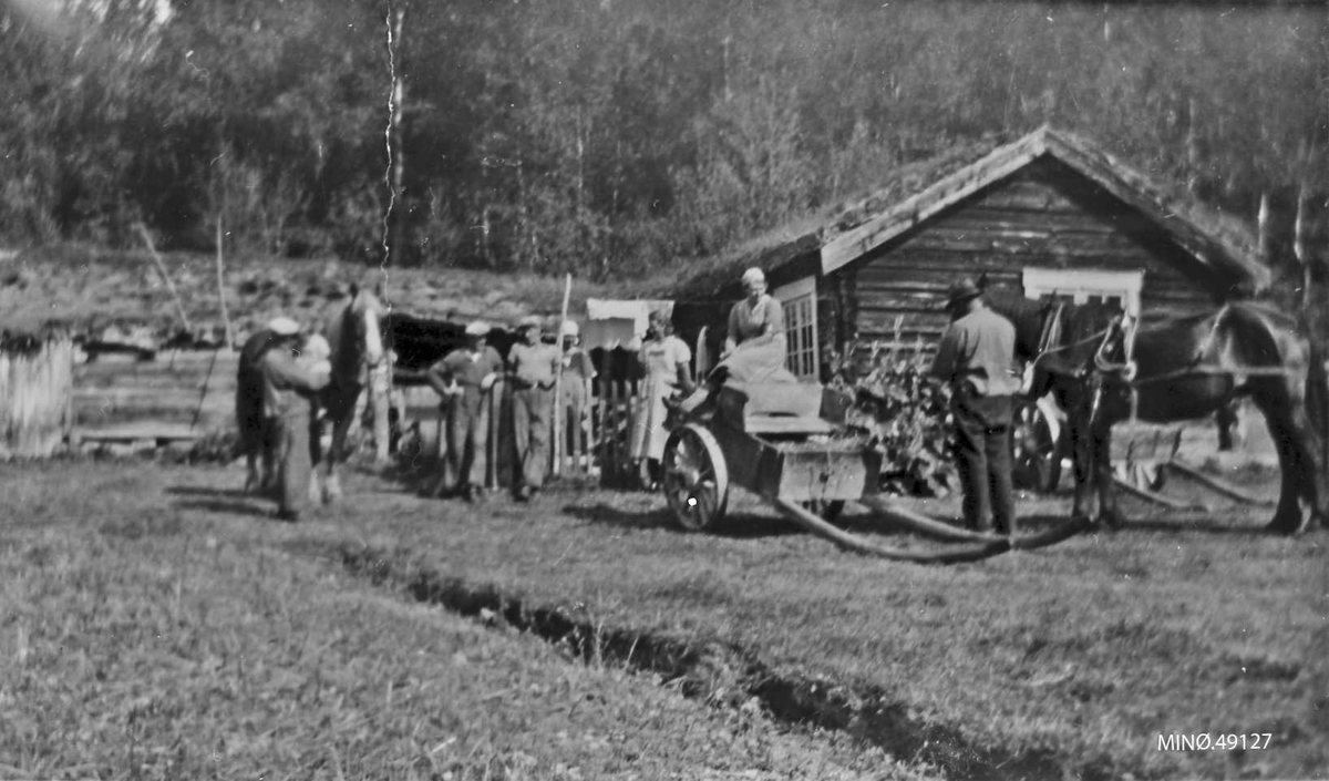 Østvangvollen - Jovollen i Olaberget.