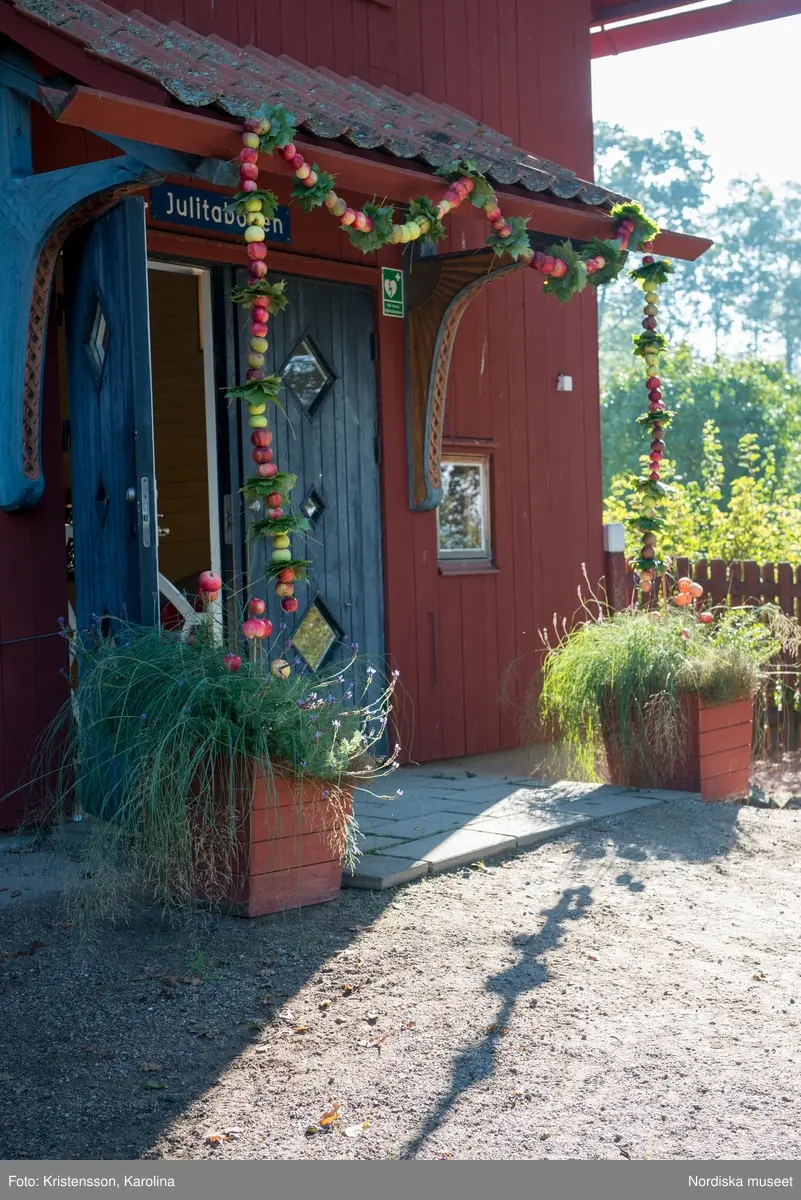 Äppeldagarna Julita 2015, Äpplen, marknad, butiken