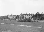 Huvudbyggnaden vid Marma skjutskola, Marma läger, Älvkarleby socken, Uppland 1890