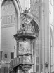 Predikstolen i Uppsala domkyrka, Uppsala 1900