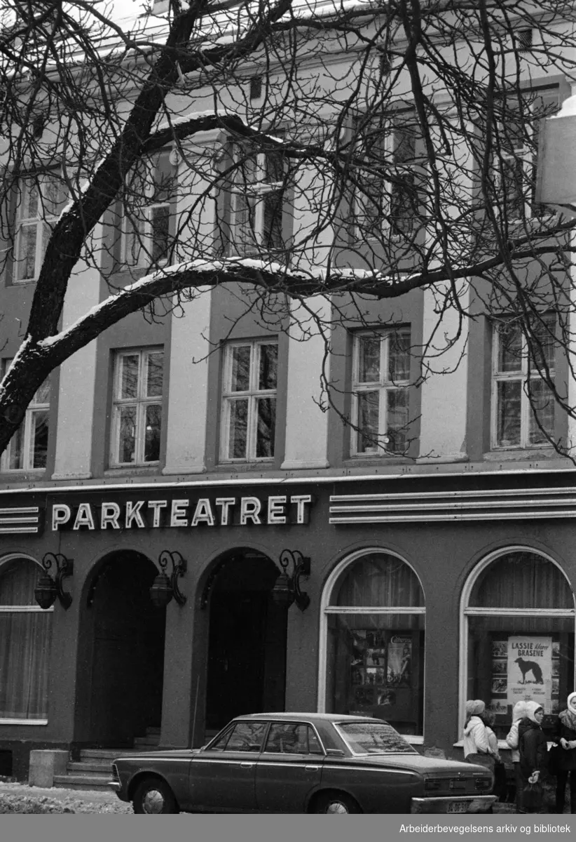 Parkteatret. Januar 1970