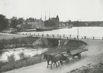 Kyrkbron vid Bagarns träsk, byggdes 1927.