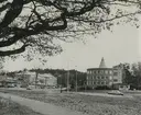 Runda huset i Gustavsbergs Centrum.