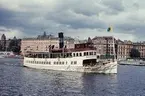 S/S SAXAREN i Södra Blasieholmshamnen, Stockholm.