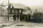 Vänersborgs vandrareförening vid Kronojägareboställe på Halleberg.