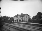 FLJ lok 5 vid stationen