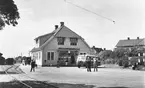 Tidaholm järnvägsstation och busstation.