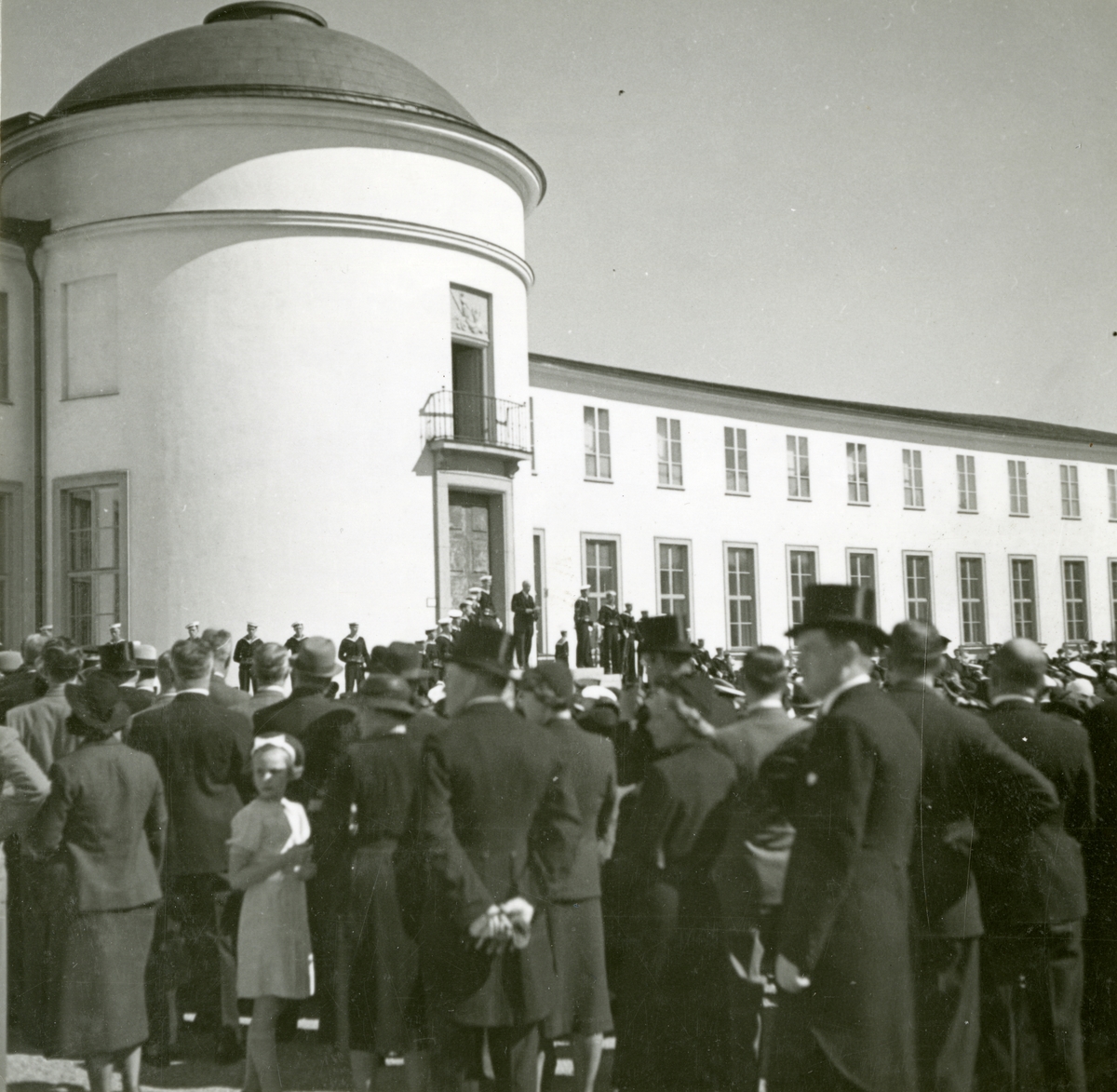 Invigningen av Sjöhistoriska museet 28 maj1938.