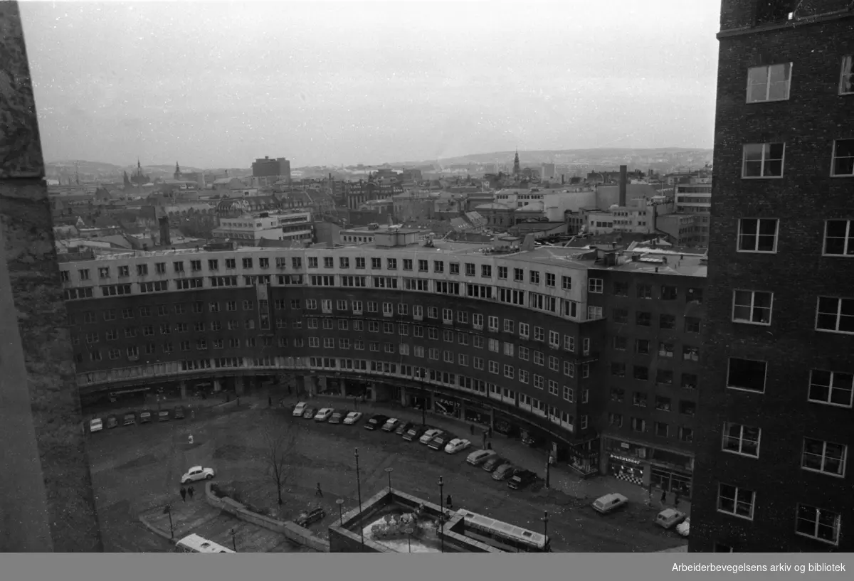 Fridtjof Nansens Plass 7. Mars 1969