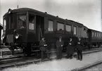 Diesel-elektrisk vagn för SJ.
Tillverknings år: 1912.