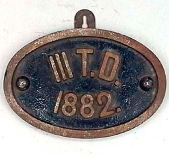 III T. D. 1882 (tredje trafik distriktet)

Modell/Fabrikat/typ: Två svarta, en röd