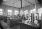 Laboratoriesal vid Ultuna lantbruksinstitut, Uppsala 1889