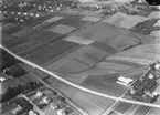 Flygfoto över Erikssons plantskola i Jönköping år 1939. Nr. G. 3153