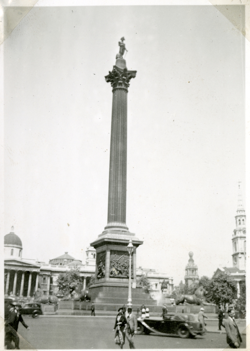 Bilden visar Nelson´s column i London.