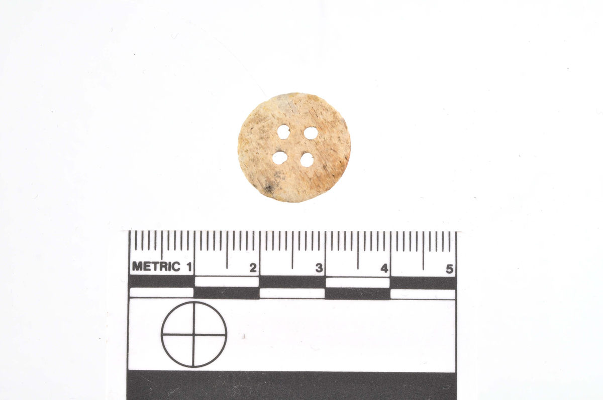 Knapp i tre, funnet i Vågen i Bergen.