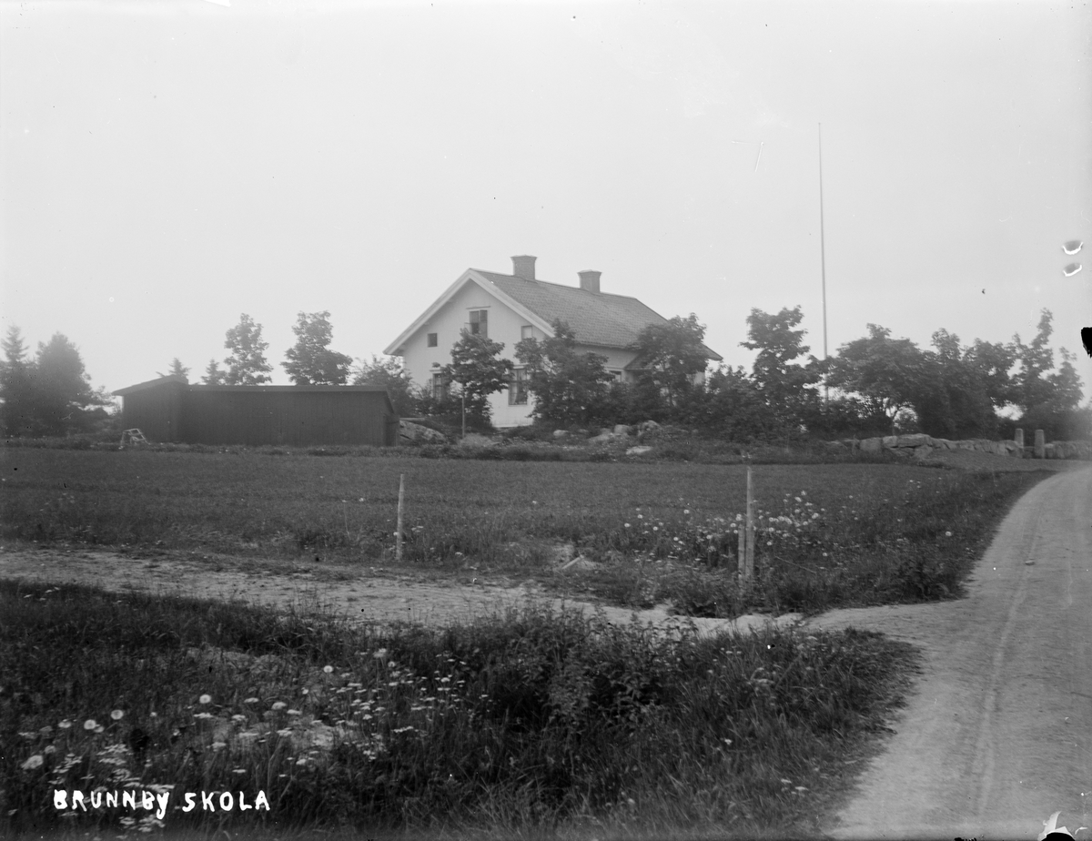 Brunnby skola, Altuna socken, Uppland