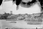 Vy över Sigtuna, Uppland 1888