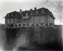 Elever vid folkhögskolan 1914.