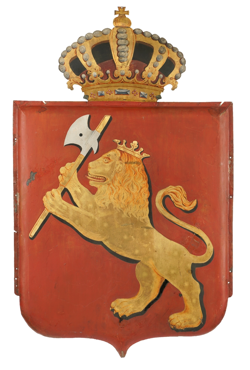 Løven av 1844. Våpenskjold