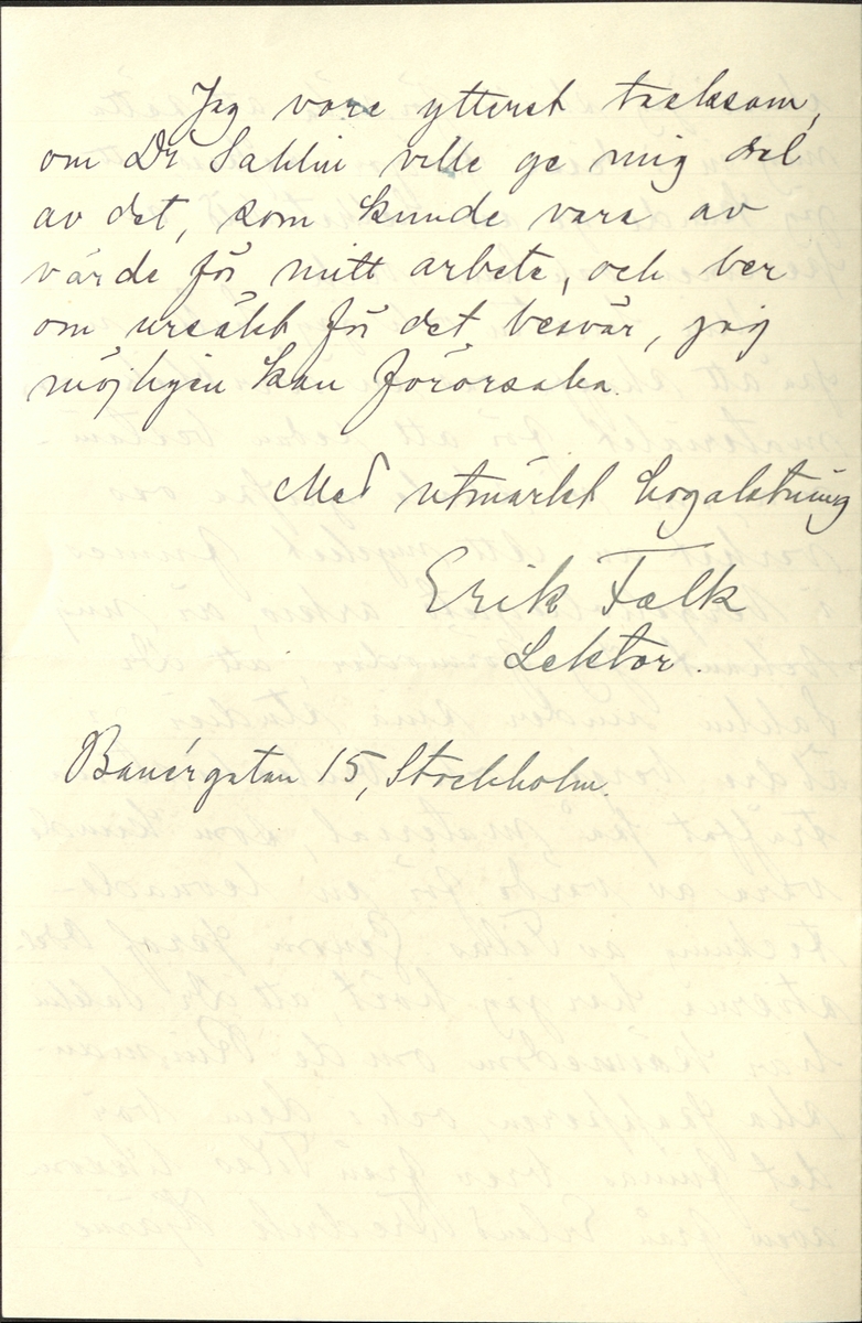 Gammelbo bruks kronologi.
Ur Carl Sahlins bergshistoriska samling.