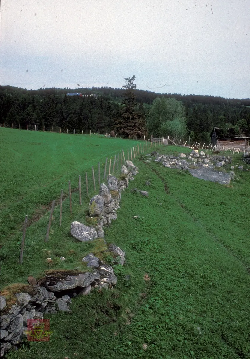 Parti av den gamle kongeveien mellom Garli og Dragset i Soknedal