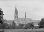 Uppsala domkyrka från söder 1891