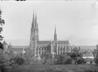 Uppsala domkyrka från söder 1893