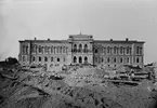 Arkeologisk undersökning i Universitetsparken, Uppsala år 1887