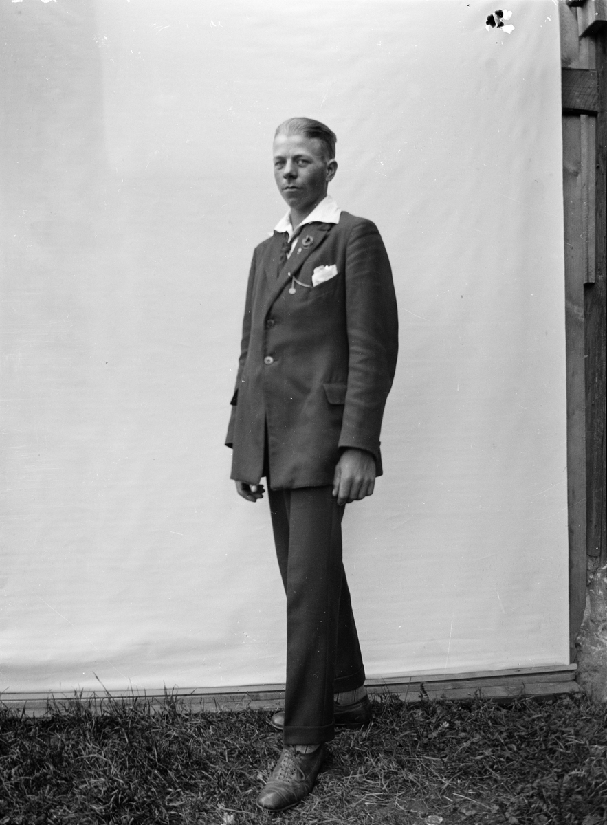 Karl Anderson, Sävasta, Altuna socken, Uppland 1926