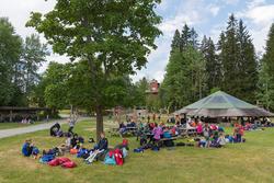 Fra temadagsarrangementet «Skog og vann - naturskole for all
