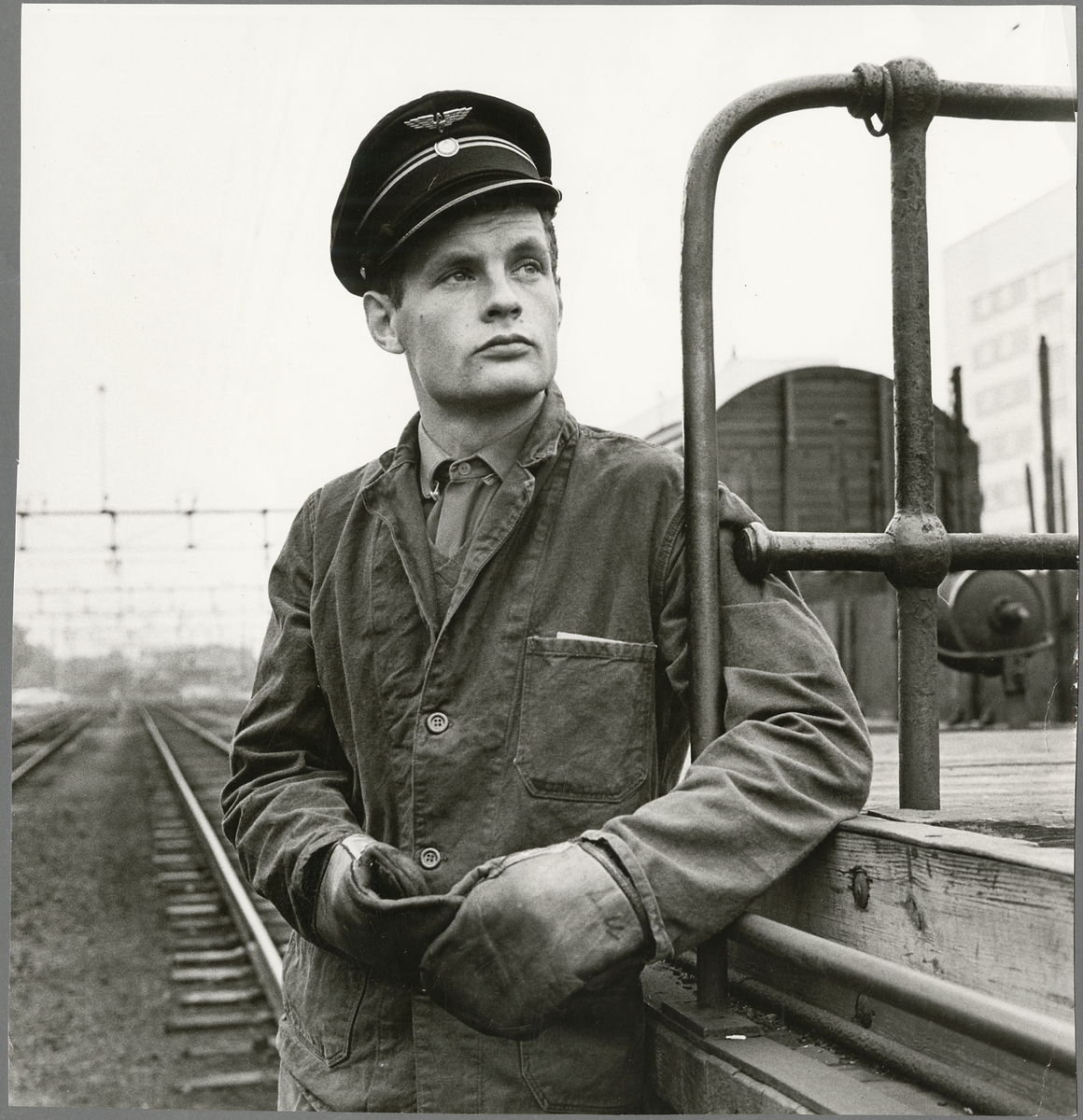 Sören Lundstedt, hade 1967 bl a växlingstjänst vid Eskilstuna centralstation.