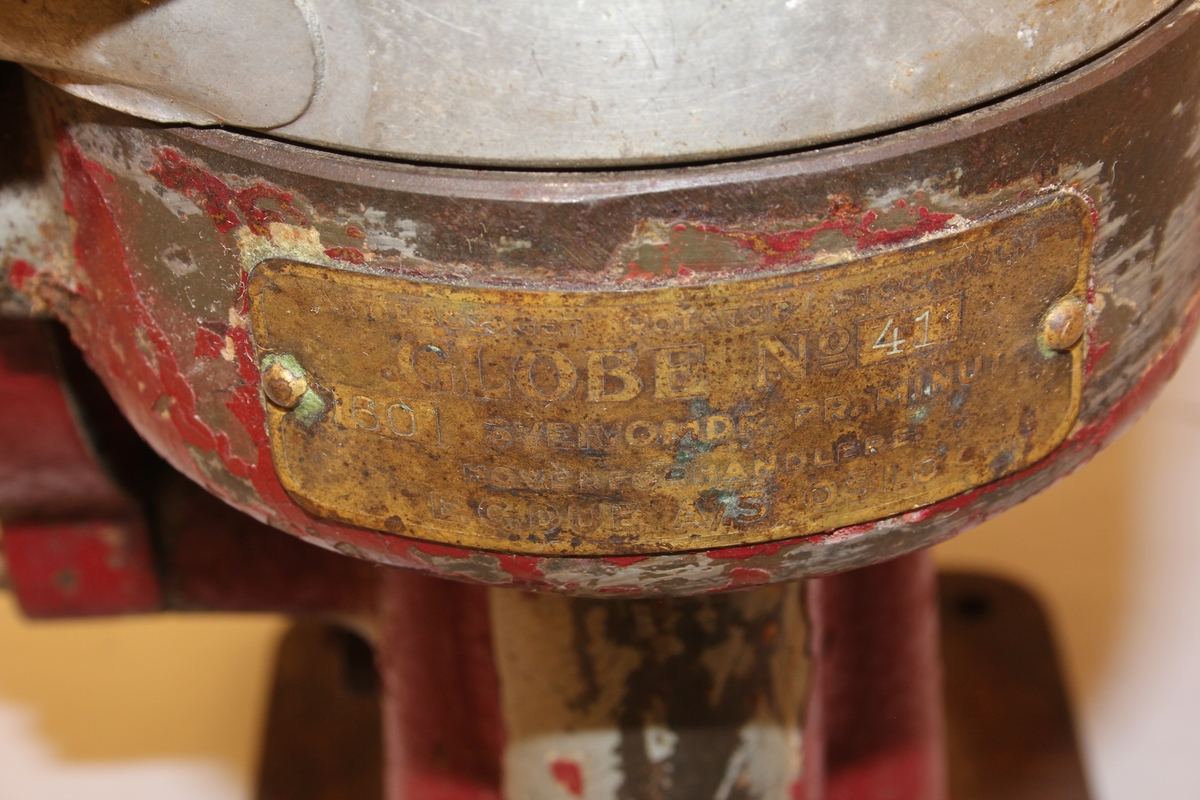 Separator, type; GLOBE