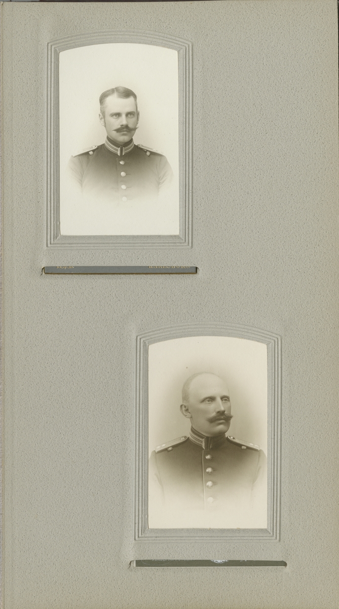 Porträtt av Sten Ludvig Djurberg, löjtnant vid Skaraborgs regemente I 9.