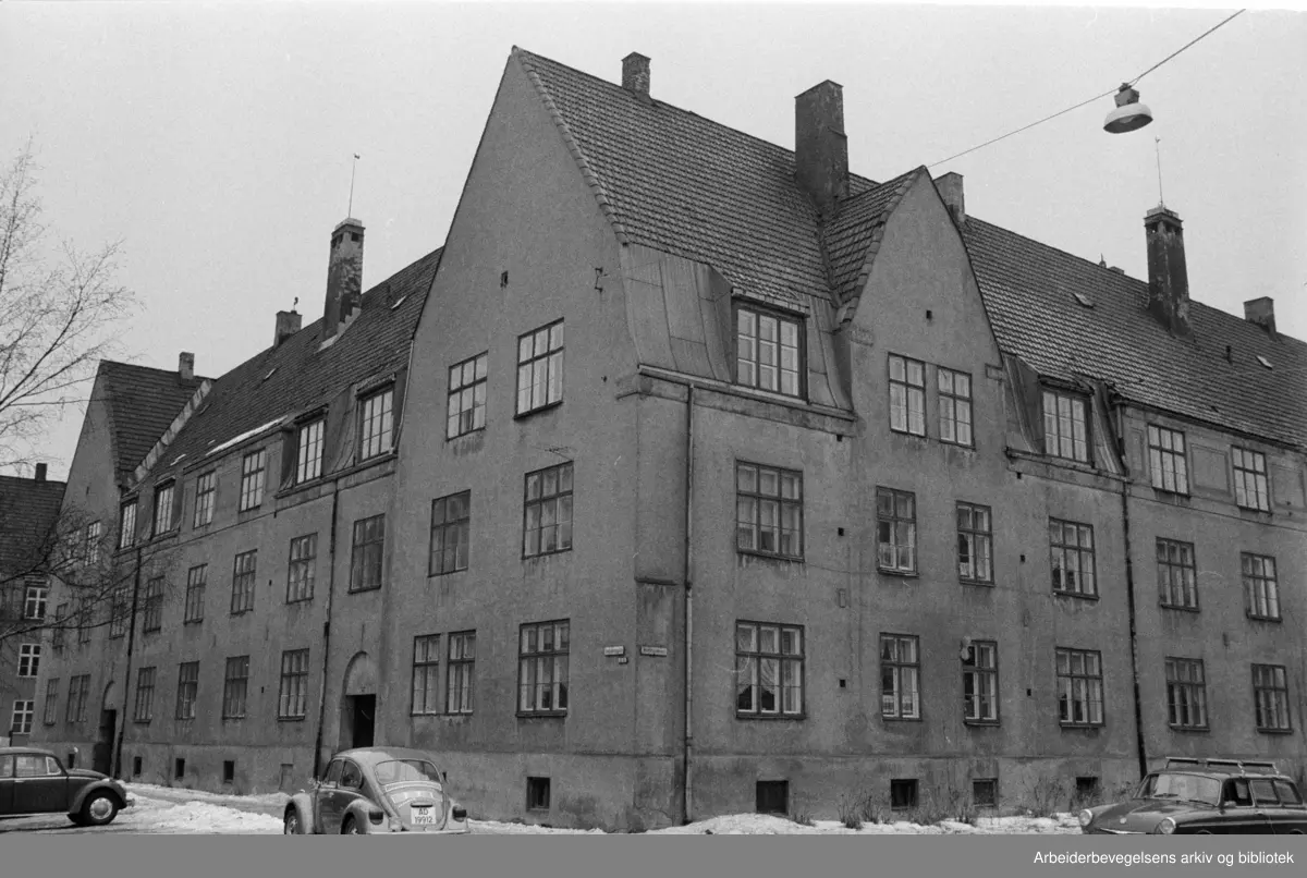 Bjølsen. Sarpsborggt. 16. Januar 1978
