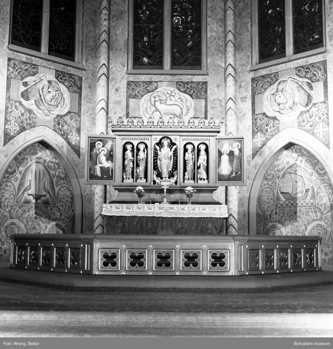 Text till bilden: "Lysekils kyrka".
