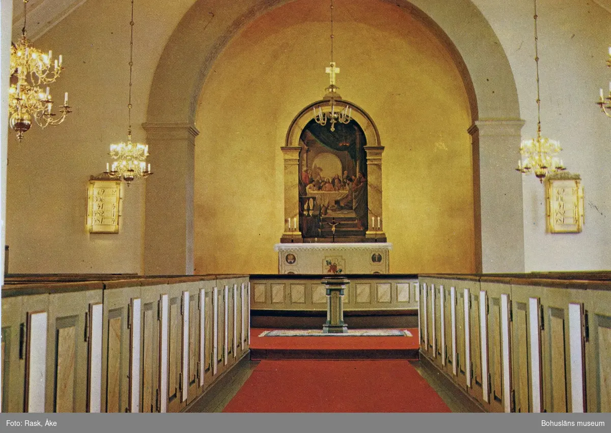 Text till bilden: "Näsinge kyrka".