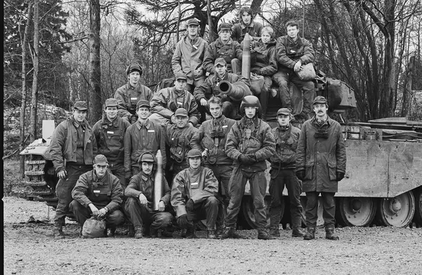 Södermanlands regemente, skjutning strv på Utö