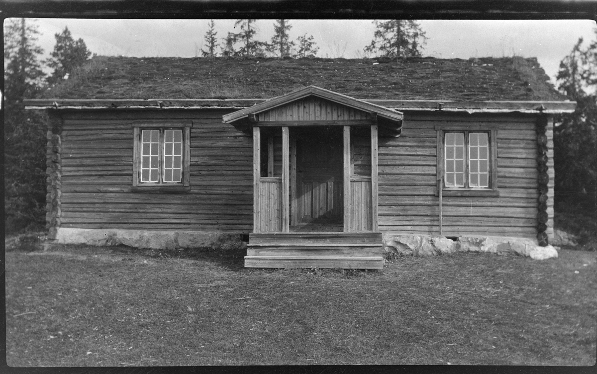 Paradis, tømmerhytte,