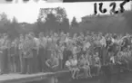 Regementets Dag 1955, A 6, Jönköping. Rocksjövallen. Åskådare.