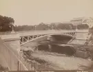 Tegetthof Brücke i Wien.