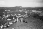 Flygfoto över Månsarp i Jönköpings kommun. Nr H 1938.