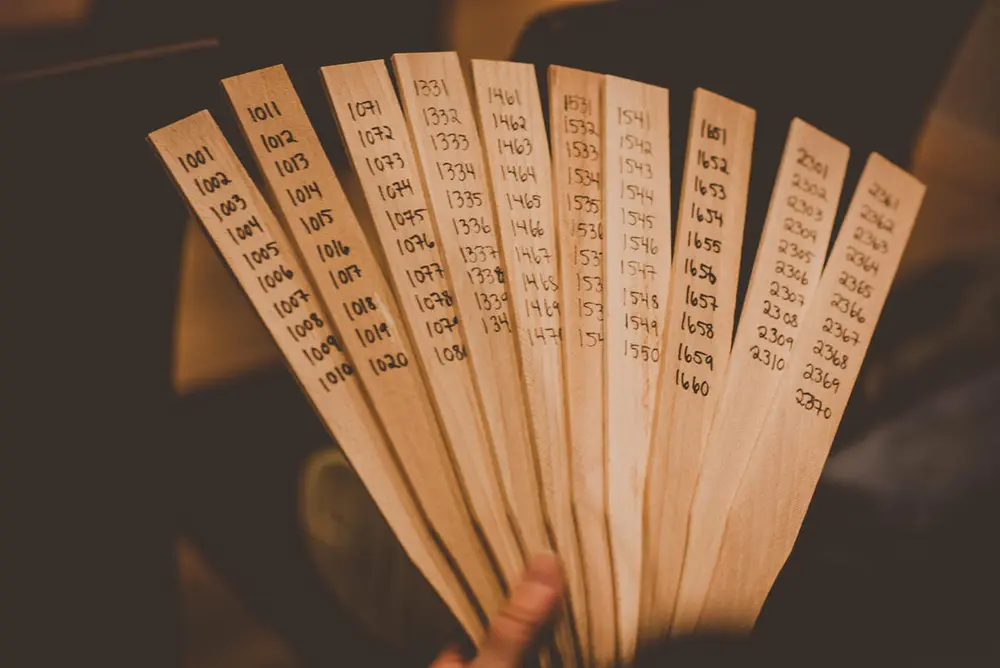 Årer med loddnummer