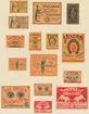 Etiketter för tändsticksaskar, från Svenskt Industri- och Handelsmuseum.
Udevalla - Örebro.
(Vulcan).