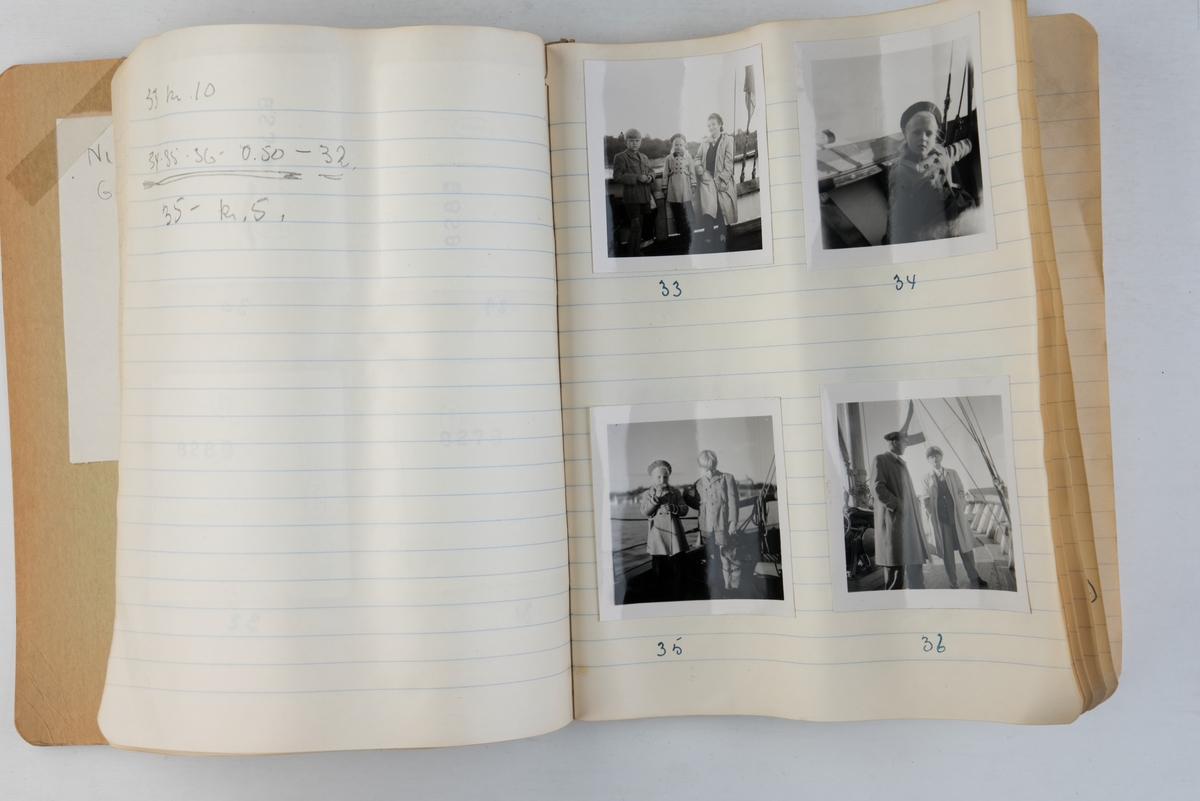 Album med 63 fotografier fra Båtsportens dag og Oslo seilforenings vårregatta.